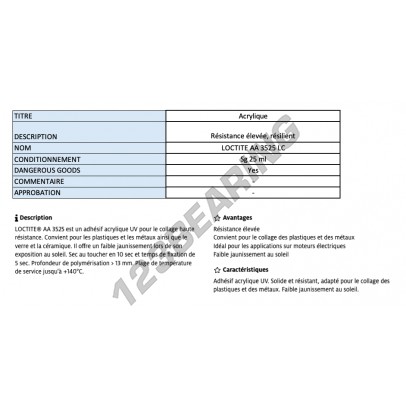 AA-3525-LC-25ML-LOCTITE
