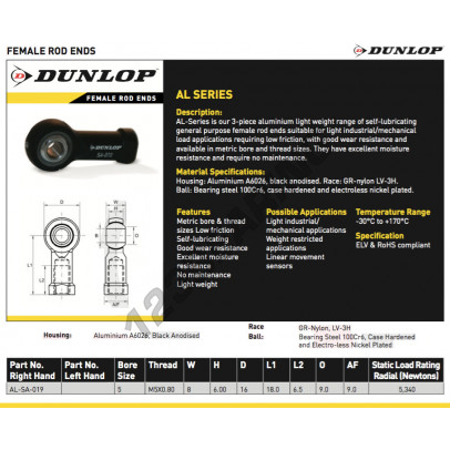 AL-SA-019-DUNLOP