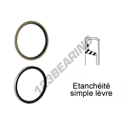 BD-31.75X38.10X3.96-NBR