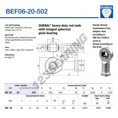 BEF06-20-502-DURBAL