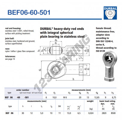 BEF06-60-501-DURBAL