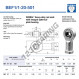 Gelenkköpfe SI - BEF1-1-20-501-DURBAL