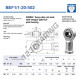 Gelenkköpfe SI - BEF1-1-20-502-DURBAL