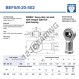 Gelenkköpfe SI - BEF5-8-20-502-DURBAL