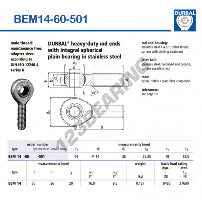 BEM14-60-501-DURBAL