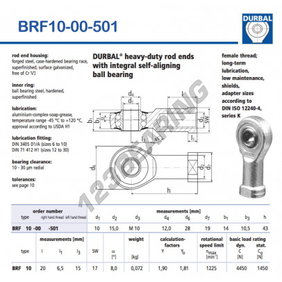 BRF10-00-501-DURBAL