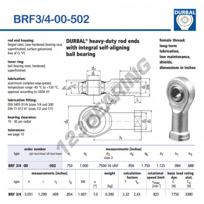 BRF3-4-00-502-DURBAL