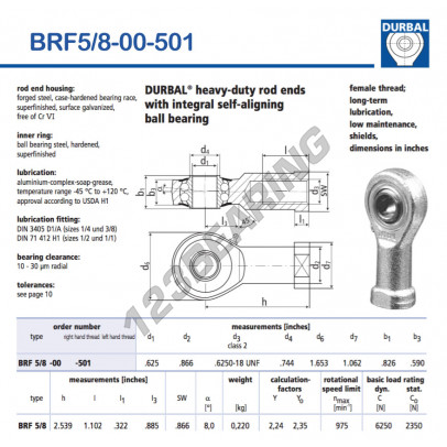BRF5-8-00-501-DURBAL