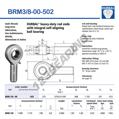 BRM3-8-00-502-DURBAL