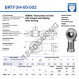 Gelenkköpfe SI - BRTF3-4-00-502-DURBAL