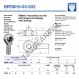 Gelenkkopf SA - BRTM16-03-502-DURBAL