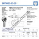 Gelenkkopf SA - BRTM20-00-501-DURBAL