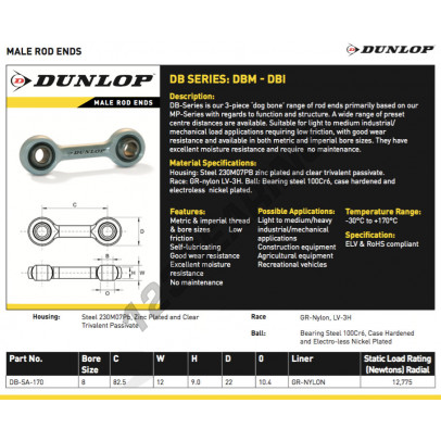 DB-SA-170-DUNLOP