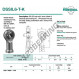 Gelenkköpfe SI - DSSIL6-T-K-DURBAL