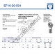 Gelenkköpfe SI - EF10-20-501-DURBAL