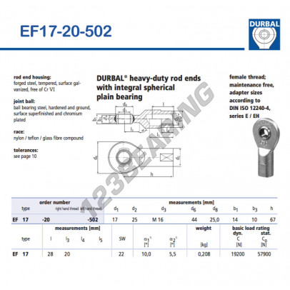 EF17-20-502-DURBAL