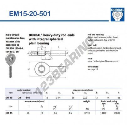 EM15-20-501-DURBAL