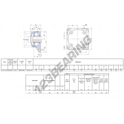 FNL-516-B-22216-K-H316-SKF