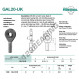 Gelenkkopf SA - GAL20-UK-DURBAL