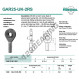 Gelenkkopf SA - GAR25-UK-2RS-DURBAL