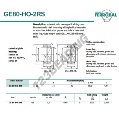 GE80-HO-2RS-DURBAL