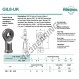 Gelenkköpfe SI - GIL8-UK-DURBAL