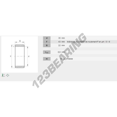 IR35X43X22-XL-INA