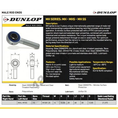 MHL-M10-C-DUNLOP
