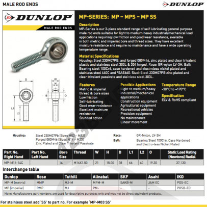 MP-M16-14-C-DUNLOP