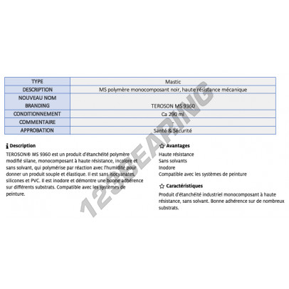 MS-9360-BLACK-290ML-TEROSON