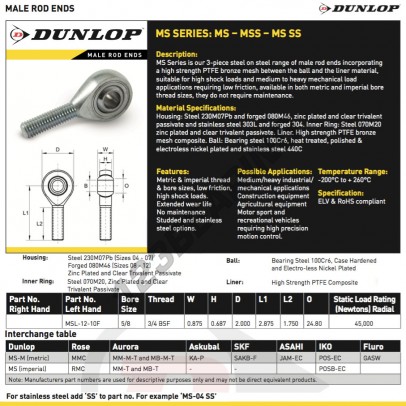MSL-12-10-F-DUNLOP