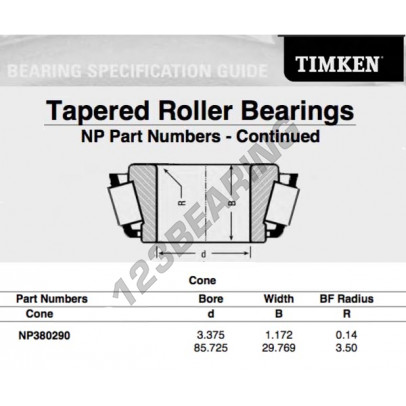 NP380290-TIMKEN
