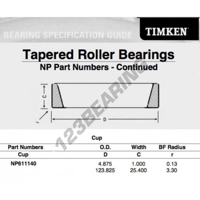 NP611140-TIMKEN