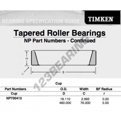 NP700413-TIMKEN