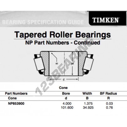 NP853900-TIMKEN