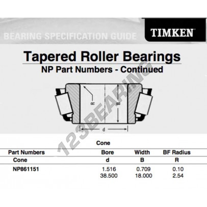 NP861151-TIMKEN