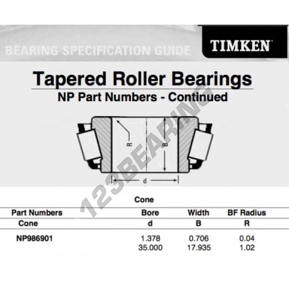 NP986901-TIMKEN