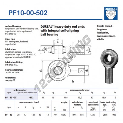 PF10-00-502-DURBAL