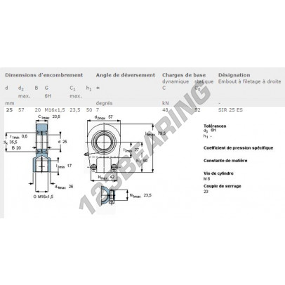 SIR25-ES-SKF